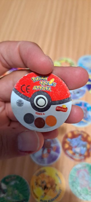 Lote Tazos Pokémon Attack