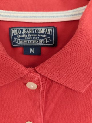 Polo Ralph Lauren Mujer Talla M Rojo