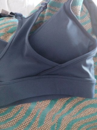 Top deportivo azul talla S