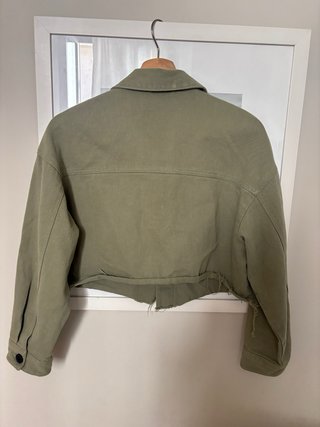 Chaqueta Zara Verde Talla Única