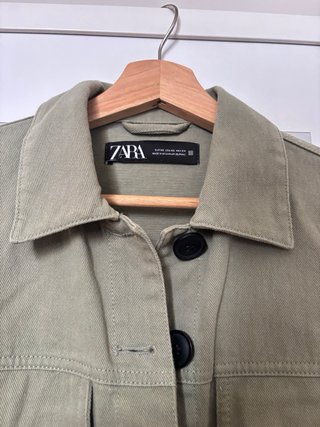 Chaqueta Zara Verde Talla Única