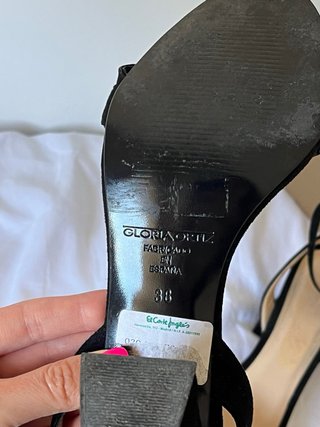 Sandalias tacón Gloria Ortiz