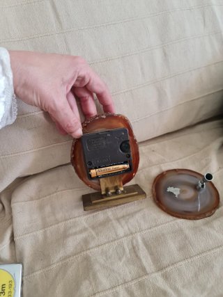 Reloj Ágata Natural Junghans y Portaplumas