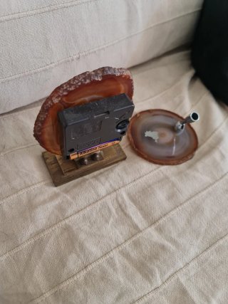 Reloj Ágata Natural Junghans y Portaplumas