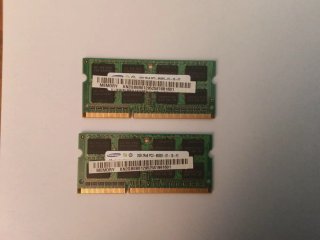2x 2GB DDR3 RAM Samsung PC3-8500S