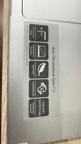 Acer Chromebook Spin 513 Táctil