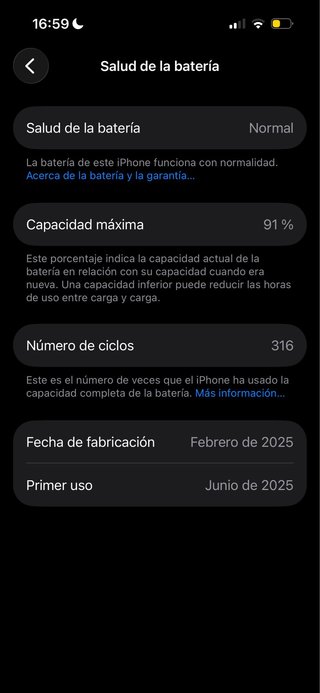 iPhone 15 Negro 256 gb