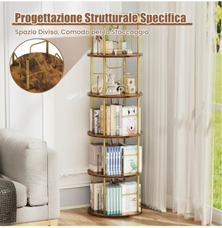 Estantería giratoria Flycity 360º madera