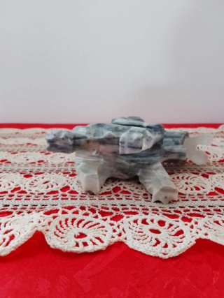 Elefante in marmo fatto a mano