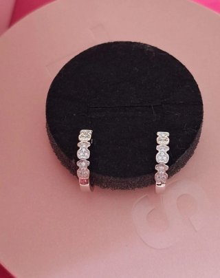 Pendientes aro Tous ositos con circonitas