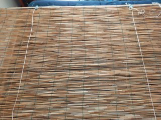 Lote 2 Estores Enrollables Bambú Natural 150x200cm