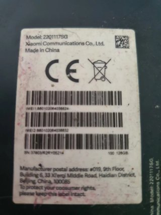 Xiaomi Redmi Note 11S 128GB Nero