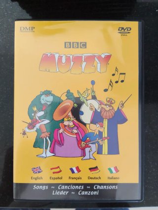 Curso Muzzy DVD-BOOK y CD ROM-BOOK