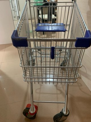 Mini carrito de supermercado