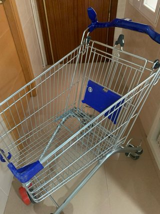 Mini carrito de supermercado