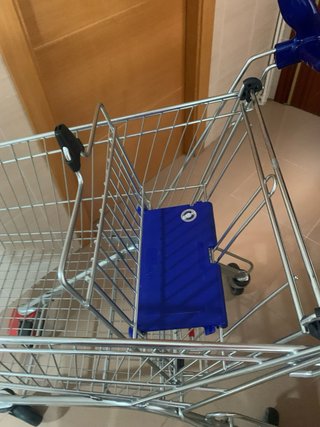 Mini carrito de supermercado