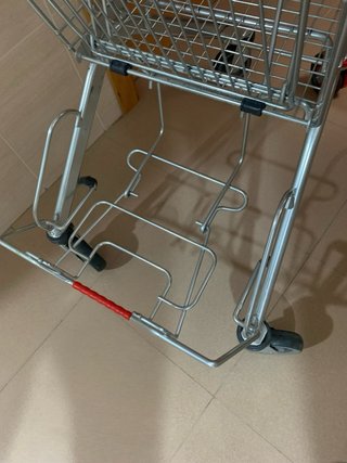 Mini carrito de supermercado