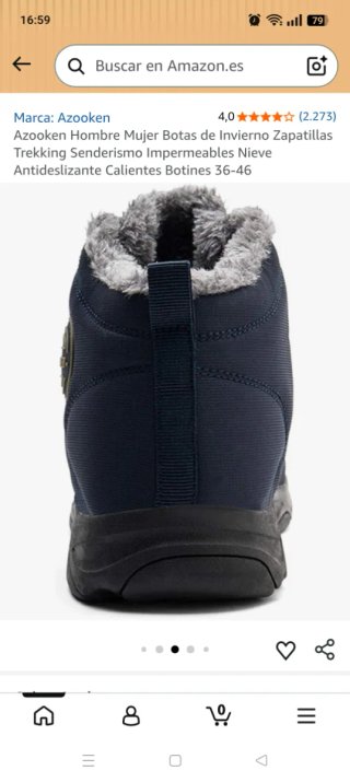 Botas de Invierno Azooken Hombre Mujer
