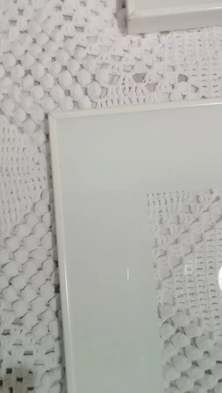 20€/u 2Puerta 60x64 glassvik blanco/vidrio incolo