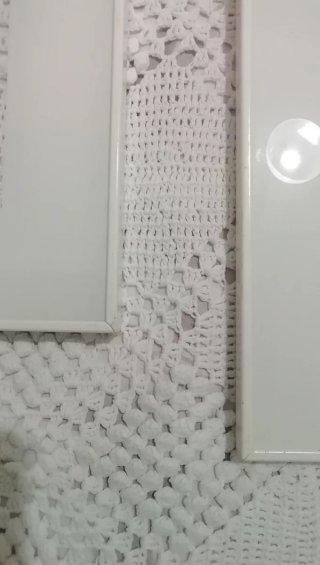20€/u 2Puerta 60x64 glassvik blanco/vidrio incolo
