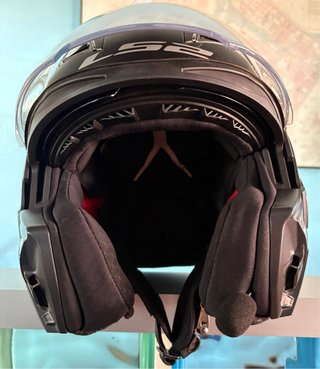 Casco LS2 900 Valiant II Modular Negro Talla L