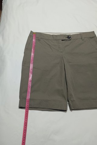 Bermudas Mango Casual Caqui – Talla / Size 40
