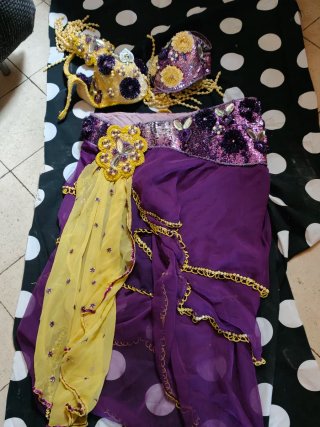 Lote de danza oriental, danza del vientre, talla S