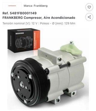 NUEVO Compresor A/A Frankberg FS10