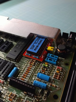 ZX SPECTRUM DUAL ROM 16K 48K + DIAG LOW PROFILE