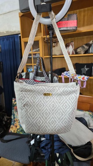 Bolso artesanal Zazu rojo