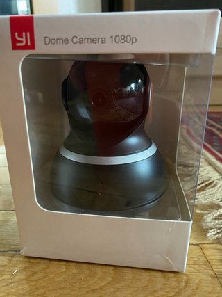 Cámara YI Domo Wifi Negra HD 1080p