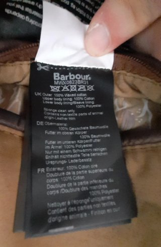 Chaqueta Barbour