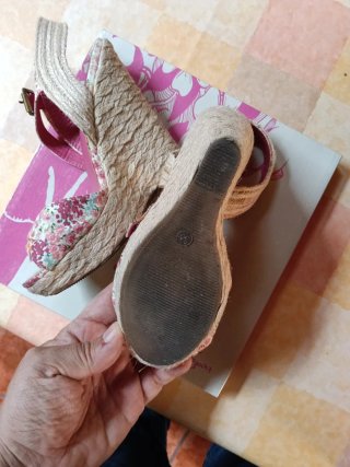 Sandalias cuña Marypaz florales