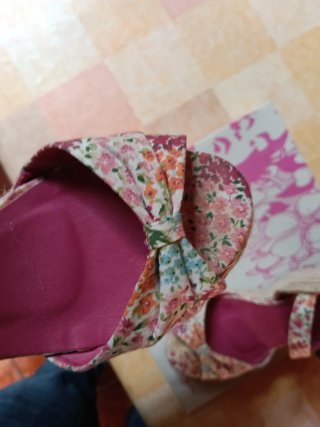 Sandalias cuña Marypaz florales