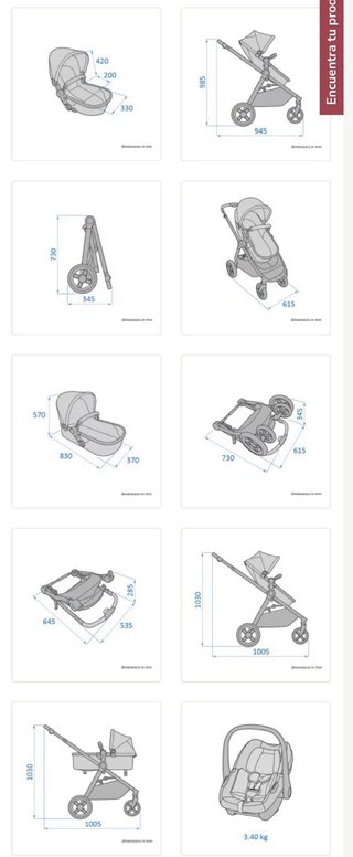 Maxi-Cosi Zelia S Trio Silla de paseo Reversible