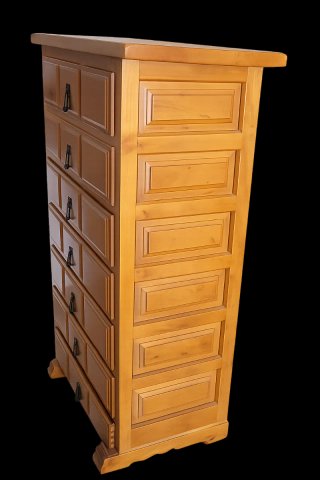 Cajonera madera maciza rústica