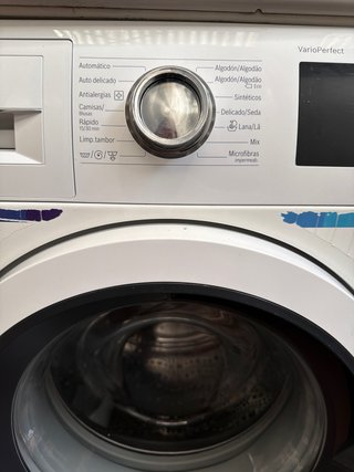 Lavadora Bosch Serie 6 Blanca