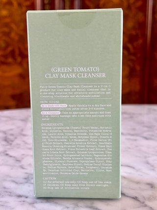 Limpiador Mascarilla Arcilla Tomate Verde Fully