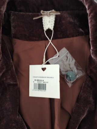 Chaqueta terciopelo boho chic