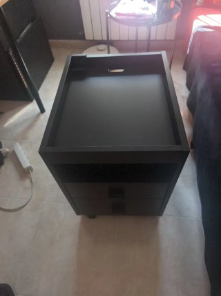 Conjunto mesa escritorio y cajonera