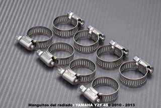 Manguitos del radiador YAMAHA YZF 450 2010 - 2013