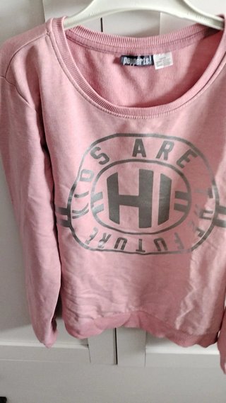 2 Sudaderas de niña  1 H&M rosa 10-12 años