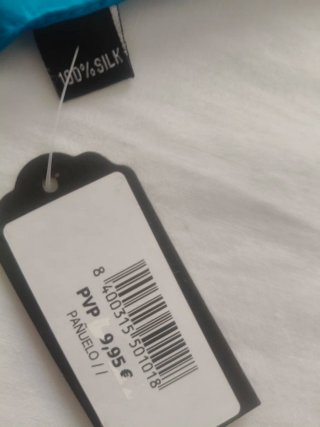 Pañuelo grande seda estampado