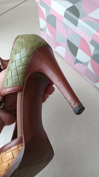 Sandali Bottega Veneta in pelle, n.40