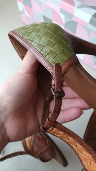 Sandali Bottega Veneta in pelle, n.40
