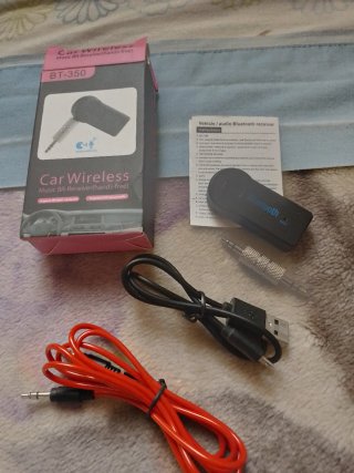 Receptor Bluetooth Coche BT-350 Manos Libres