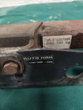 Enganche de remolque con posapiés Vw , mercedes