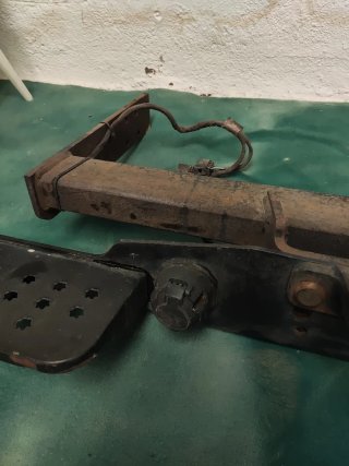 Enganche de remolque con posapiés Vw , mercedes