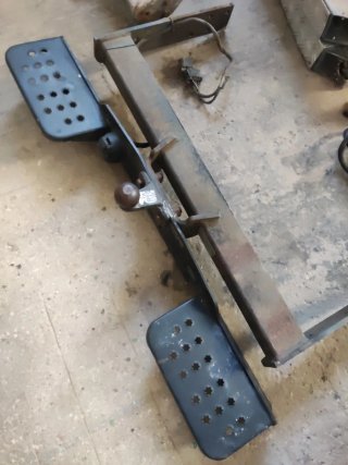 Enganche de remolque con posapiés Vw , mercedes