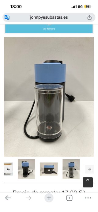 Nespresso Cafetera Vertuo Pop Nueva.